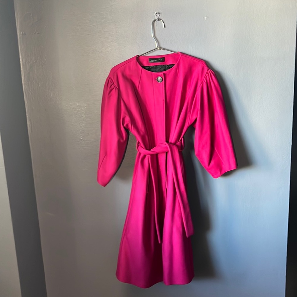 Pink Coat By Zara Woman!